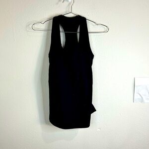 BeMaternity Racerback Tank XS Ingrid Isabel Black Active Stretch Pregnancy Wear